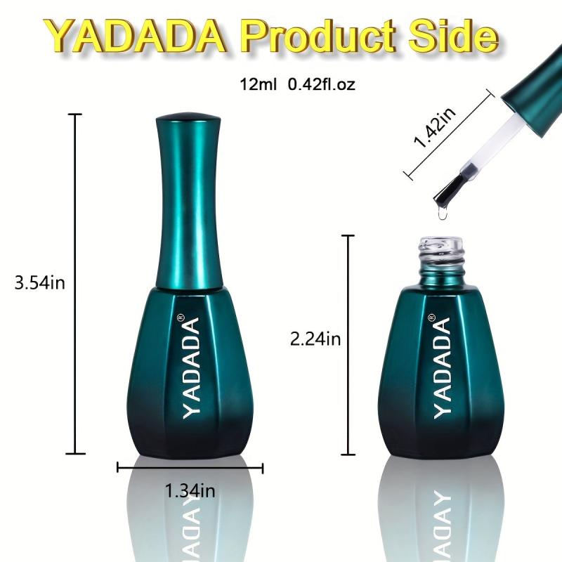 YADADA Gel Nail Polish Kit Soak Off Gel Polish Set 6 Pcs