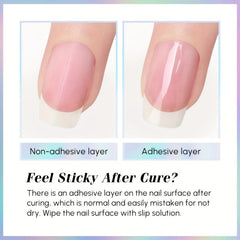 Clear Pink Gel Builder Nail Gel for Strengthener Extension