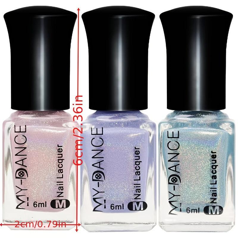 Galaxy Holographic Gel Nail Polish Chameleon Nail Lacquer