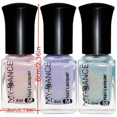 Galaxy Holographic Gel Nail Polish Chameleon Nail Lacquer