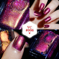 Galaxy Holographic Gel Nail Polish Chameleon Nail Lacquer