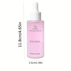 Nail Art Brush Cleaner for Gel Nails & Dip Powder - DIY Salon Tool