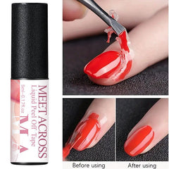 Nail Peel Off Liquid Anti Overflow Edge Latex Tape Cuticle Guard