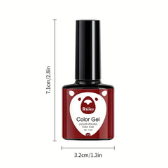 Gel Nail Polish Starter Kit Summer Red Collection 6 Colors