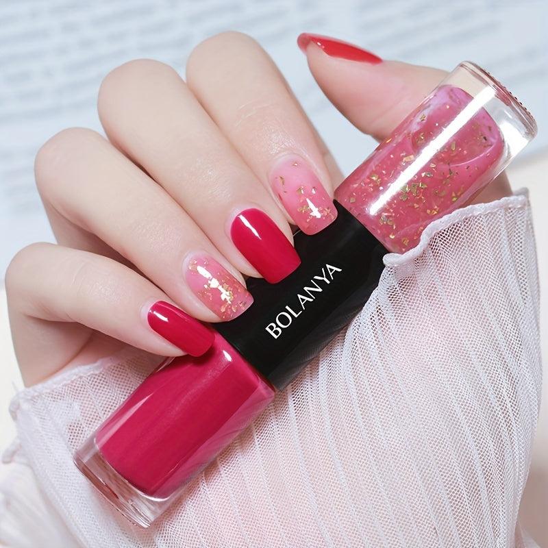 Glitter Nail Polish Fast-Drying Non-Peelable Varnish