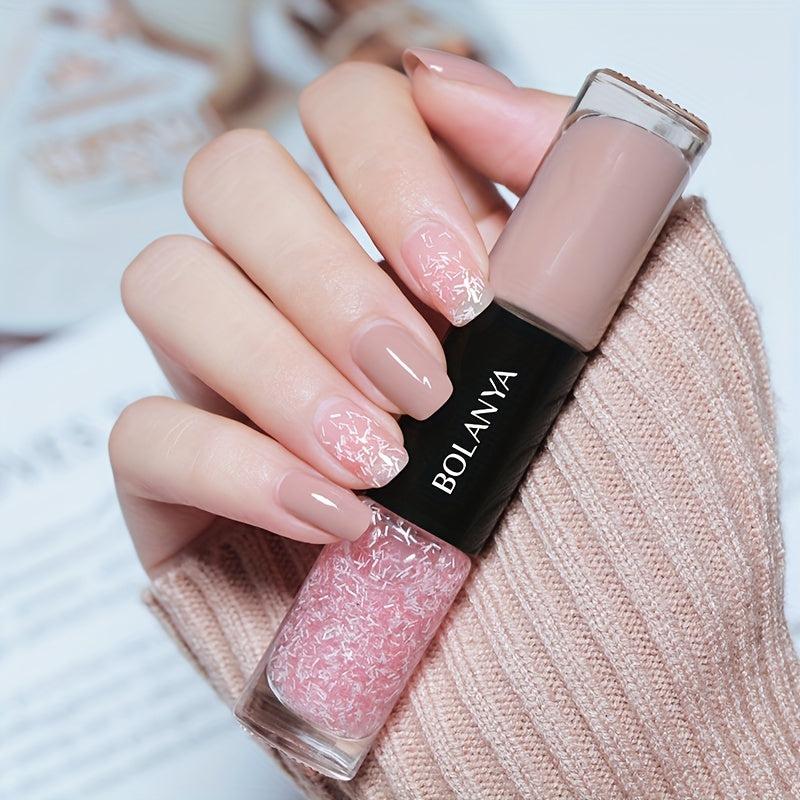Glitter Nail Polish Fast-Drying Non-Peelable Varnish