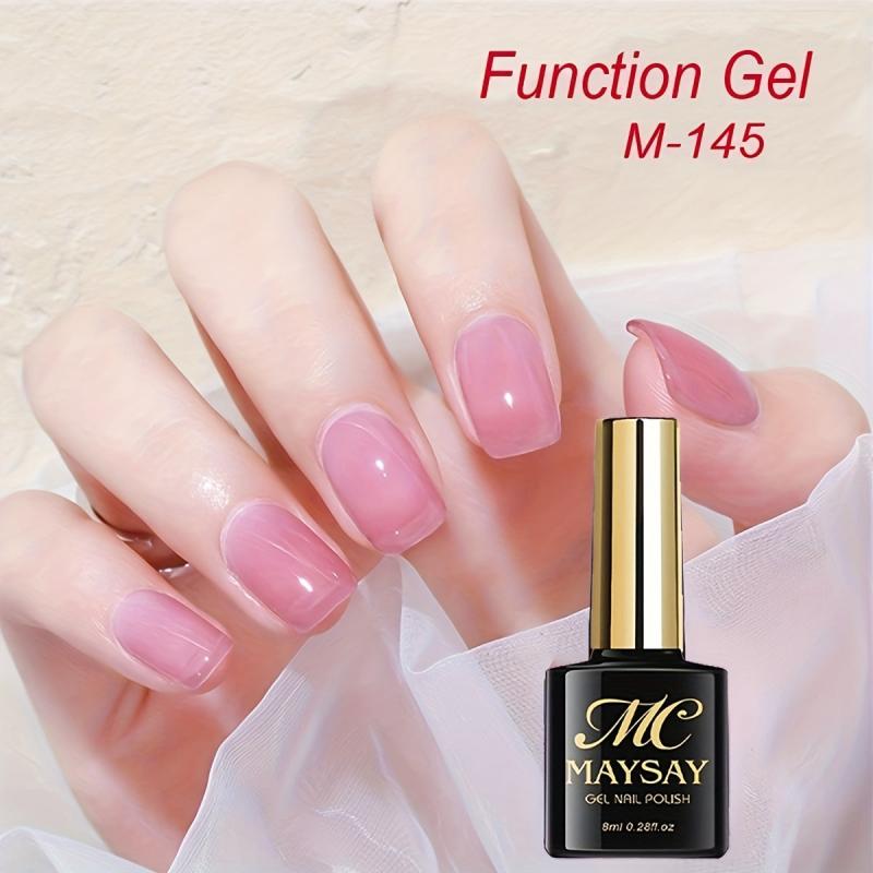 Nail Leveling & Extension Gel Set - Strengthen Nails with 3-in-1 Glue