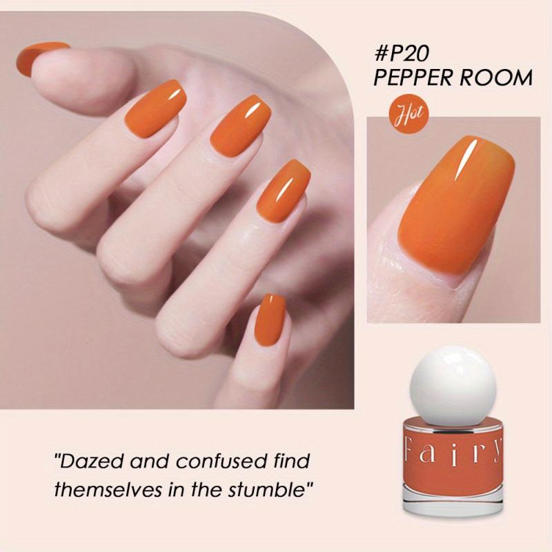Non Toxic Eco Friendly Nail Polish Quick Dry Lacquer