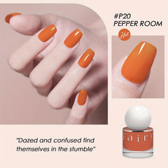 Non Toxic Eco Friendly Nail Polish Quick Dry Lacquer