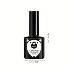 6-Color Gel Nail Polish Kit for Halloween & Christmas Nail Art