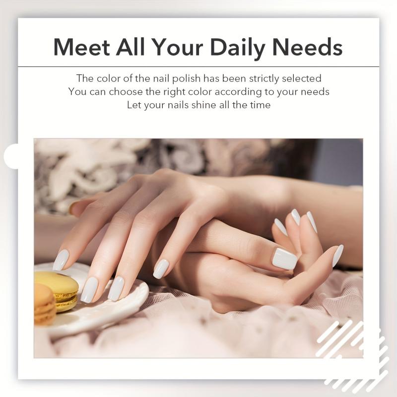 5ml Solid Gel Nail Polish - Spring & Summer Gel Polish for Women