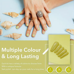5ml Solid Gel Nail Polish - Spring & Summer Gel Polish for Women