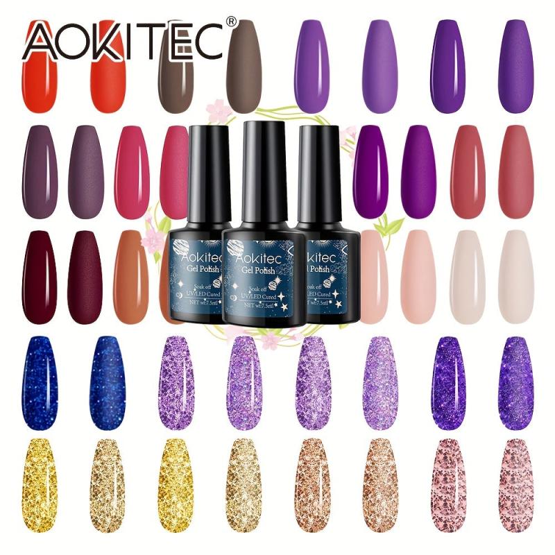 5ml Solid Gel Nail Polish - Spring & Summer Gel Polish for Women