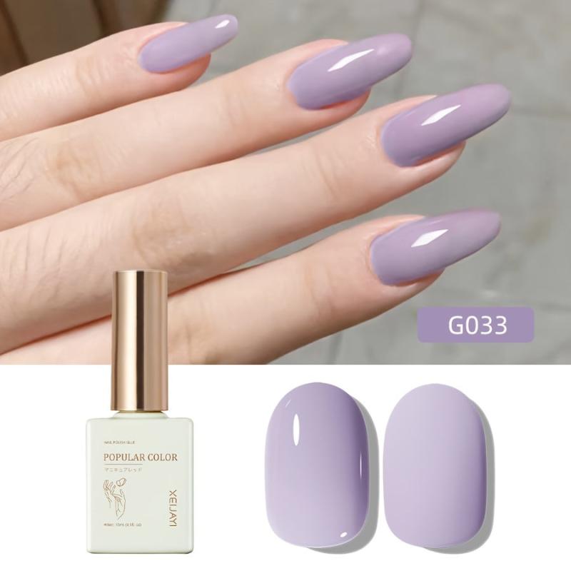 120 Colors Glitter Gel Polish Set for Nail Art DIY