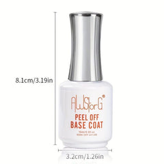 AWStorG 15ML Easy Peel Off Base Coat Gel Long Wear No Need Remover Water Gel