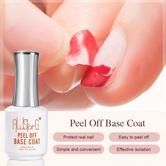 AWStorG 15ML Easy Peel Off Base Coat Gel Long Wear No Need Remover Water Gel