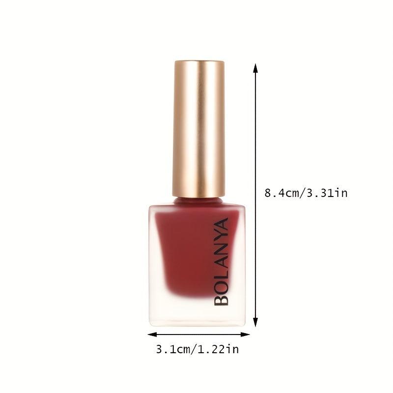 2pcs Matte Nail Polish Set Quick Drying Water Based Varnish