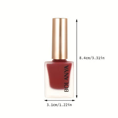 2pcs Matte Nail Polish Set Quick Drying Water Based Varnish