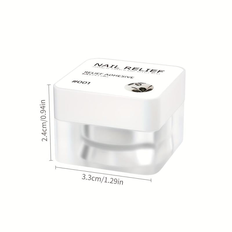 3D Plaster Effect Nail Gel Polish DIY Manicure Gel