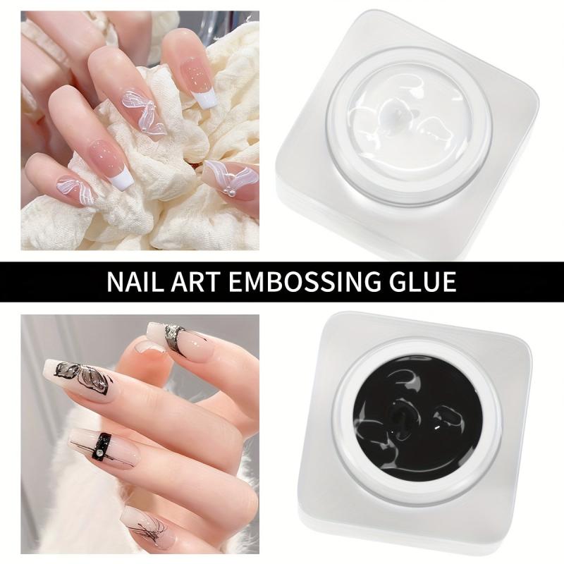3D Plaster Effect Nail Gel Polish DIY Manicure Gel