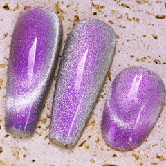 Holographic 9D Cat Eye Glitter Gel Nail Polish