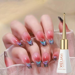 Holographic Glitter 9D Cat Eye Gel & Jelly Crystal Ice Clear Gel Polish