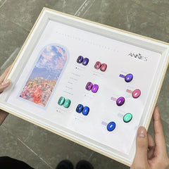 9D Cat Magnetic Gel Nail Polish - Reflective Glitter Chameleon Effect