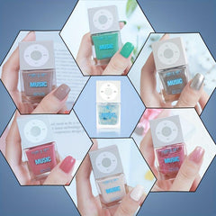 Peelable Water Based Nail Polish Odorless Baking Quick Drying