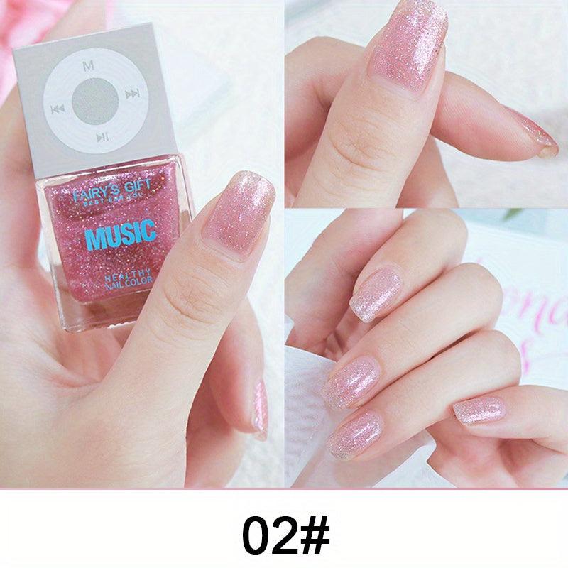 Peelable Water Based Nail Polish Odorless Baking Quick Drying