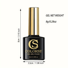 Glitter Cat Eye Gel Nail Polish for Home and Salon