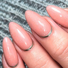 Shimmer Diamond Gel Top Coat for Nail Art - Soak Off Varnish