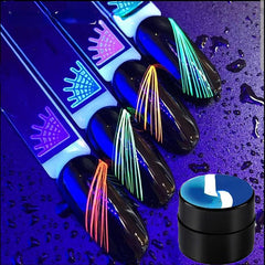 Glow in the Dark Spider Web Nail Art Gel Polish
