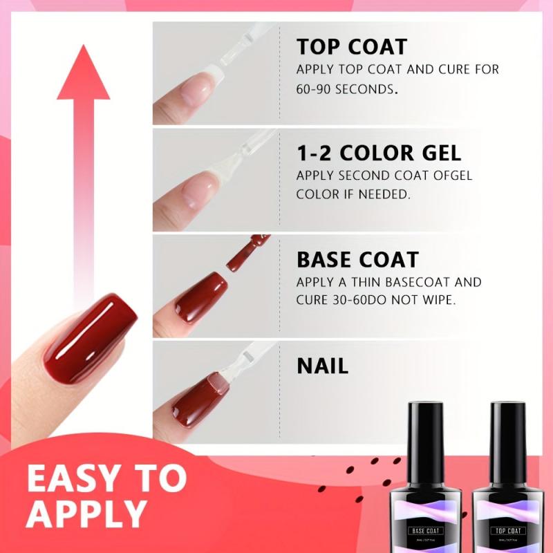 Aokitec High Gloss Gel Top Coat 8ml