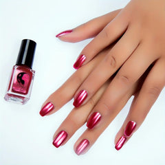 Metallic Mirror Effect Nail Polish Mirror Sense Nail Lacquer For Women Girl