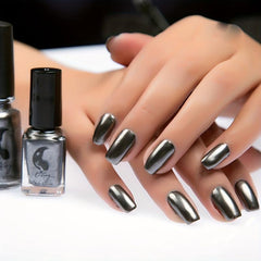Metallic Mirror Effect Nail Polish Mirror Sense Nail Lacquer For Women Girl