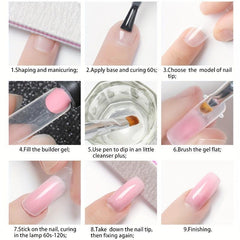 Poly Gel Nail 9 Colors Builder Gel For Nails Quick Building