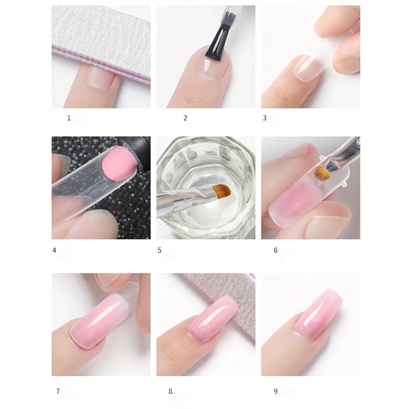 Nail Extension Gel 30g Quick Building Nail Gel For Home Salon Nail Art DIY