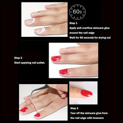 Gel Polish Latex Tape Cuticle Guard Nail Art Liquid Tape