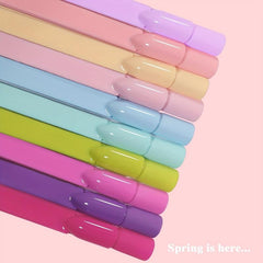 Macaron Gel Nail Polish Set 10pcs Unicorn Tones Soak Off DIY Manicure Set