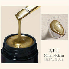 Metallic Gel Nail Polish for Stunning Home Nail Art