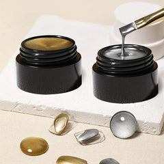 Metallic Gel Nail Polish for Stunning Home Nail Art