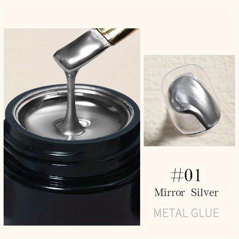 Metallic Gel Nail Polish for Stunning Home Nail Art