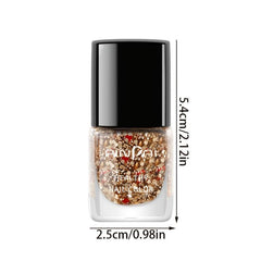 Quick Dry Wine Red Nail Polish Waterproof Non Peelable Glossy Manicure Gift