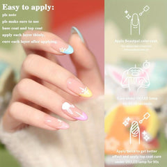 10 Colors Gel Polish Set Spring Summer Nail Gel Polish