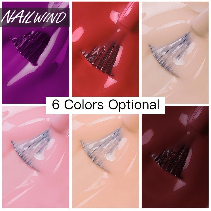 6-Piece Purple Gel Nail Polish Set 8ml - Starter Set for Gel Varnish