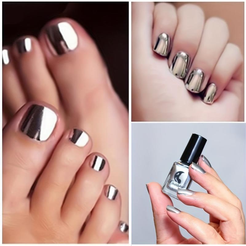 Mirror Nail Polish Mirror Effect Long Lasting Glossy Manicure