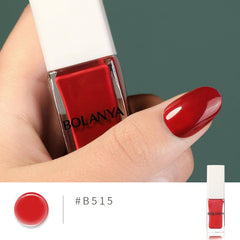 Peelable Water-based Nail Polish Odorless Baking Quick Drying