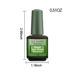 2pcs Magic Nail Polish Remover Acrylic Nail Extension Poly Gel Remover