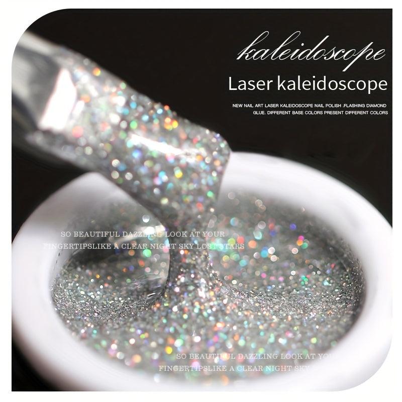 Glitter Gel Nail Polish Sparkling Broken Diamond Gel Polish