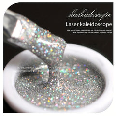 Glitter Gel Nail Polish Sparkling Broken Diamond Gel Polish